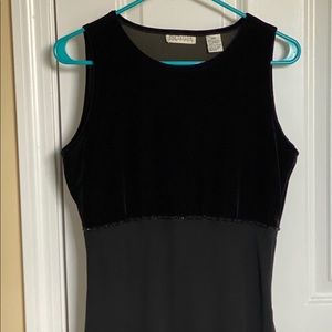 Ann Taylor Black Cocktail Dress Sleeveless 10P